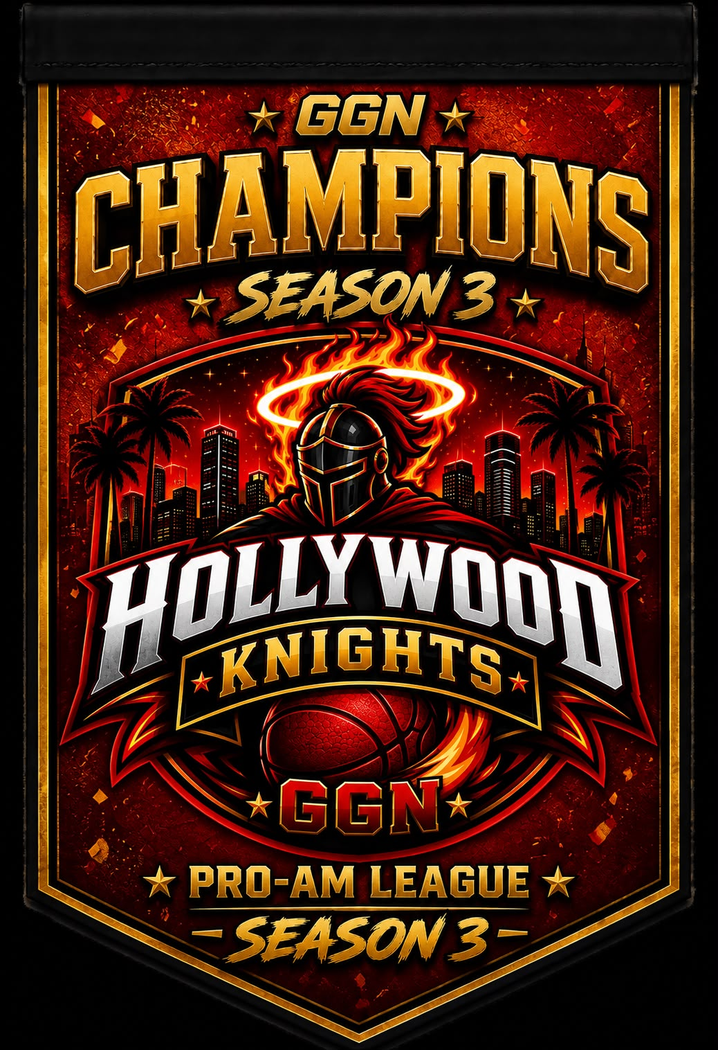 Hollywood Knights — GGN Season 3 Champions banner